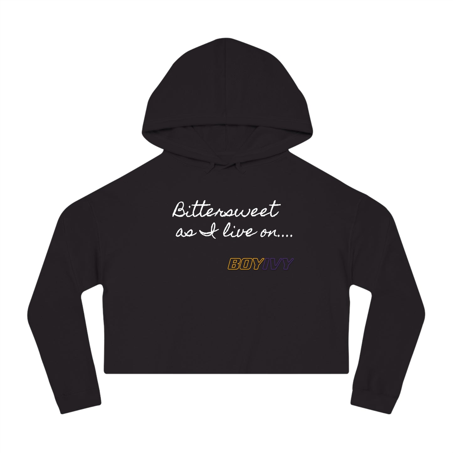 Bittersweet Crop Top Hoodie