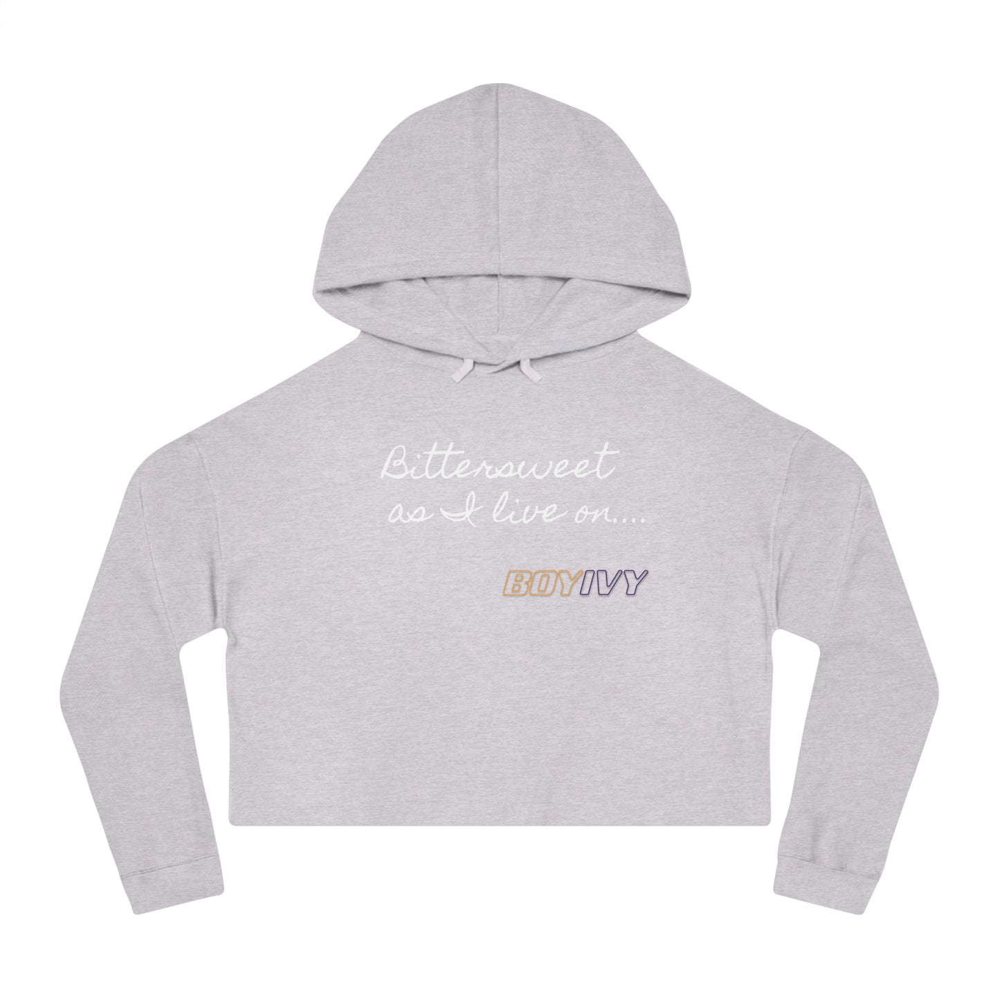 Bittersweet Crop Top Hoodie